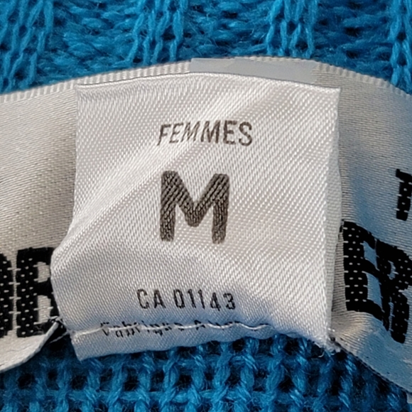 Obermeyer Sport Women's Julie Front Zip High Neck Knitted Sweater. Size M - Picture 9 of 9